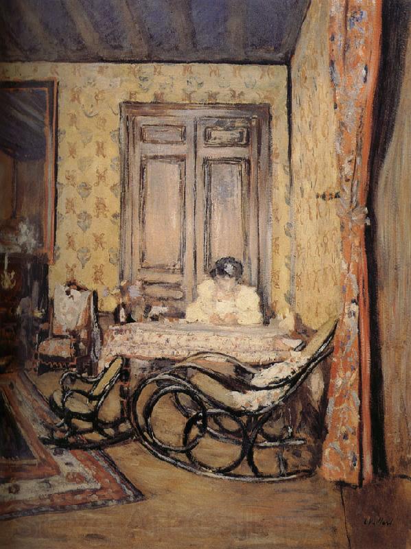 Edouard Vuillard Indoor rocking chair Spain oil painting art